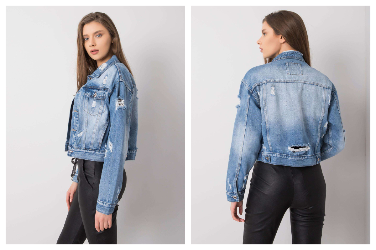 Стильна джинсова куртка завжди буде в моді - магазин ebutik.com.ua
