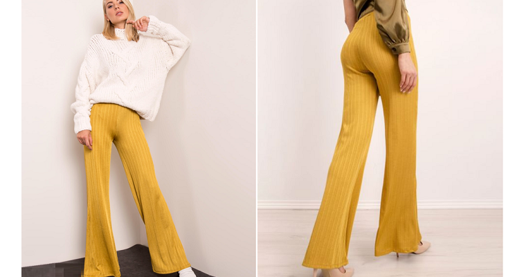 Жіночі широкі штани – модні укладання