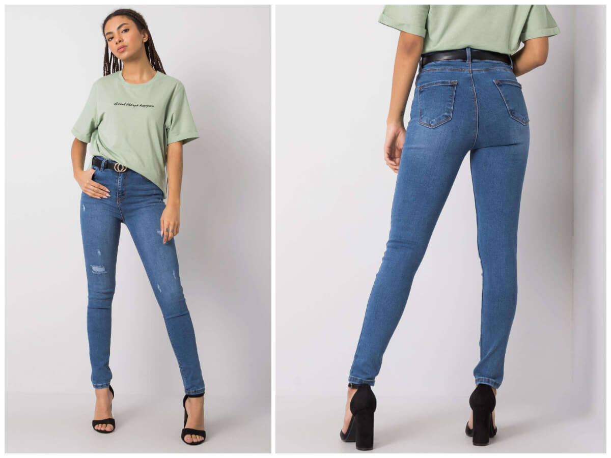 Жіночі джинси skinny з магазину ebutik.com.ua