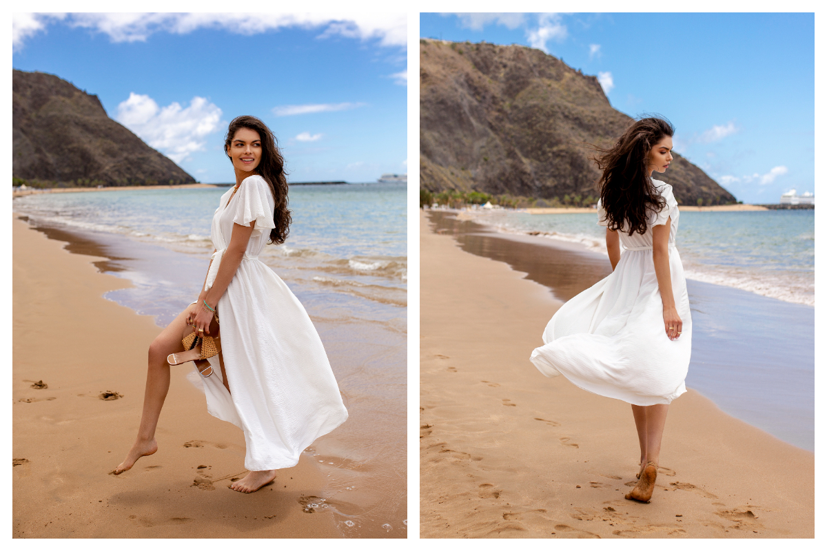 Белое платье макси на лето – как его стилизовать?