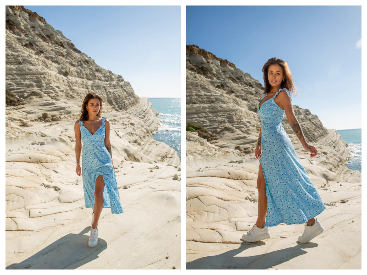 Сукня з розрізом – надай більше жіночного шику щоденним стилізаціям!